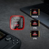Patriot EV330 PCIe M.2 2230, Laufwerksgehäuse schwarz/rot, USB 3.2 Gen2
