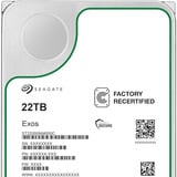 Seagate Exos 22 TB Generalüberholt, Festplatte SATA 6 Gb/s, 3,5"