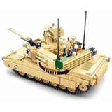 Sluban ModelBricks M1A2 SEP V2 Abrams, Konstruktionsspielzeug 
