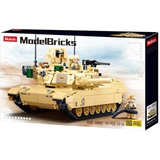 Sluban ModelBricks M1A2 SEP V2 Abrams, Konstruktionsspielzeug 
