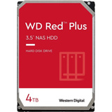 WD Red Plus NAS-Festplatte 4 TB Generalüberholt SATA 6 Gb/s, 3,5", 24/7