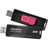 ADATA SC610 2000 GB, Externe SSD schwarz, USB-A 3.2 Gen 2