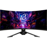 ASRock PG34QRT3A, Gaming-Monitor 86.4 cm (34 Zoll), schwarz, WQHD, VA, Curved, WiFi-Antenne, PG-Mini-OLED, 180Hz Panel