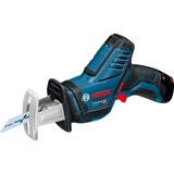 Bosch Akku-Säbelsäge GSA 12V-14 Professional, 12Volt blau/schwarz, 2x Li-Ionen Akku 3,0Ah, in L-BOXX