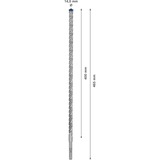 Bosch Professional EXPERT Hammerbohrer SDS-plus-7X, Ø 14mm Arbeitslänge 400mm