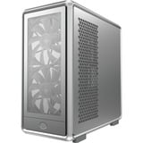 Cooler Master MasterFrame 600 Mesh ARGB , Tower-Gehäuse silber, Tempered Glass
