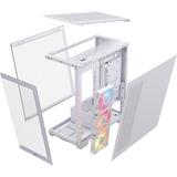 Corsair 3500X RS-R ARGB , Tower-Gehäuse weiß