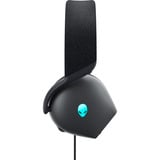 Dell Alienware AW520H Dark Side of the Moon, Gaming-Headset schwarz, kabelgebundenes Gamingheadset (USB, 3,5 mm Stecker)