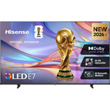 Hisense 58E7S Hi-QLED-Fernseher 146 cm (58 Zoll), schwarz, UltraHD/4K, Triple Tuner