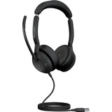 Jabra Evolve2 50, Headset schwarz, Stereo, Microsoft Teams, USB-A