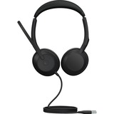 Jabra Evolve2 50, Headset schwarz, Stereo, Microsoft Teams, USB-A