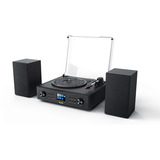 Karcher MC 8000DI, Kompaktanlage schwarz, Plattenspieler, UKW/DAB+, Internetradio, Bluetooth