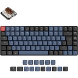 Keychron K3 Pro, Gaming-Tastatur schwarz/blaugrau, DE-Layout, Gateron Low Profile 2.0 Mechanical Brown, Aluminiumrahmen
