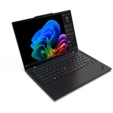 Lenovo ThinkPad T14s G6 (21N10007GE), Notebook schwarz, Qualcomm Snapdragon X Elite X1E-78-100, Qualcomm Adreno GPU, 32 GB LPDDR5X, 1 TB (1 TB SSD), Windows 11 Pro 64-Bit