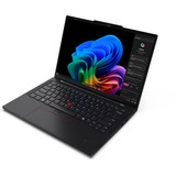 Lenovo ThinkPad T14s G6 (21N10007GE), Notebook schwarz, Qualcomm Snapdragon X Elite X1E-78-100, Qualcomm Adreno GPU, 32 GB LPDDR5X, 1 TB (1 TB SSD), Windows 11 Pro 64-Bit