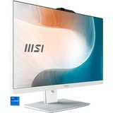 MSI Modern AM242P 12M-071DE, PC-System weiß, Windows 11 Pro 64-Bit