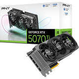 PNY GeForce RTX 5070 Ti, Grafikkarte DLSS 4, 3x DisplayPort, 1x HDMI 2.1