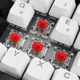 Sharkoon SKILLER SGK50 S3, Gaming-Tastatur weiß, DE-Layout, Gateron Red