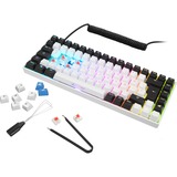 Sharkoon SKILLER SGK50 S3, Gaming-Tastatur weiß, DE-Layout, Gateron Red