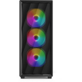 Sharkoon VK4 Rainbow , Tower-Gehäuse schwarz, Tempered Glass