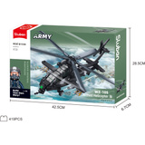 Sluban ARMY WZ-10S Kampfhubschrauber, Konstruktionsspielzeug 