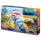 Spin Master Paw Patrol - Dino Hauptquartier, Spielgebäude Inkl. Basis Fahrzeug, Rex Welpen-Figur