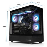 Thermaltake FTW V270 5070, Gaming-PC schwarz, Windows 11 Pro