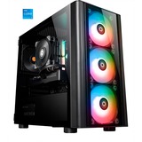 Thermaltake Narvi Black, Gaming-PC schwarz/transparent, Windows 11 Home 64-Bit