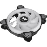 Thermaltake Riing Quad 12 RGB Radiator Fan TT Premium Edition Single Fan Pack, Gehäuselüfter schwarz, Single Pack, ohne Controller