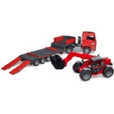 bruder MAN TGA Tieflader mit Manitou Teleskoplader MLT 633, Modellfahrzeug 