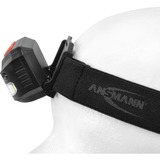 Ansmann Stirnlampe HD250RS, LED-Leuchte schwarz