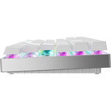 CHERRY XTRFY MX 8.2 Pro TMR Wireless, Gaming-Tastatur weiß, DE-Layout, Cherry MK Crystal