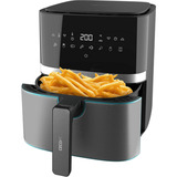 Cecotec Heißluftfritteuse CecoFry Full InoxBlack 5500 Pro schwarz, 1.700 Watt, Korb 5,5 Liter