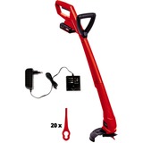 EINHELL Akku-Rasentrimmer GC-CT 18/24 Li P rot/schwarz, Li-Ionen Akku 1,5Ah