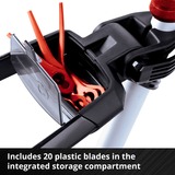 EINHELL Akku-Rasentrimmer GE-CT 18Li Kit, 18Volt rot/schwarz, Li-Ionen Akku 2,0Ah