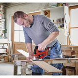 EINHELL Power X-Change Akku-Stichsäge TC-JS 18 Li-Solo, 18Volt rot/schwarz, ohne Akku und Ladegerät