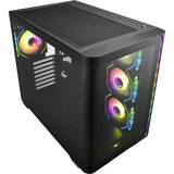 FSP M580, Tower-Gehäuse schwarz, Tempered Glass x 2