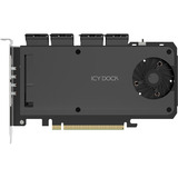 Icy Dock ExpressSlot Slide MB204MP-1B, Schnittstellenkarte schwarz