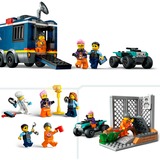 LEGO 60418 City Polizeitruck mit Labor, Konstruktionsspielzeug 