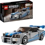 LEGO 76917 Speed Champions: 2 Fast 2 Furious - Nissan Skyline GT-R, Konstruktionsspielzeug 