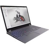 Lenovo ThinkPad P16 G2 (21FA004TGE), Notebook grau/schwarz, Intel® Core™ i7-14700HX, NVIDIA RTX 3500, 32 GB DDR5, 1 TB (1 TB SSD), Windows 11 Pro 64-Bit