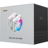 Ocypus Delta A62 ARGB, CPU-Kühler weiß, 120 mm