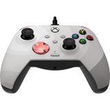 PDP Rematch Advanced Wired Controller - Radial White, Gamepad grau/rot, für Xbox Series X|S, Xbox One, PC