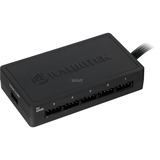 RAIJINTEK IRIS 12 RBW ADD-2, Gehäuselüfter schwarz, 2 Lüfter, Controller und Fernbedienung, 120 mm