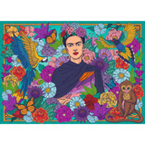 Ravensburger Puzzle - Frida Kahlo's Paradies: Papageien, Affen 1000 Teile