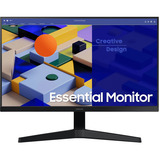 SAMSUNG Essential S24D304GAU, LED-Monitor 60.4 cm (23.8 Zoll), schwarz, FullHD, IPS, HDMI, VGA, 100Hz Panel