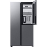 SAMSUNG RH69B8920S9/EG RS8000, Side-by-Side edelstahl/silber, Food Showcase Tür, Beverage Center, Festwasseranschluss