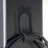 Sharkoon OfficePal Cable Organizer, Kabelmanagement schwarz, 136-teilig