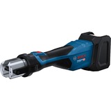 Bosch Akku-Presswerkzeug GPT 18V-32 Professional solo, 18Volt, Kit TH, Pressmaschine blau, ohne Akku und Ladegerät, 3 Pressbacken Standard TH, in L-BOXX