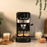 Cecotec Power Espresso 20 Pecan, Espressomaschine blauschwarz/edelstahl, 1100 Watt